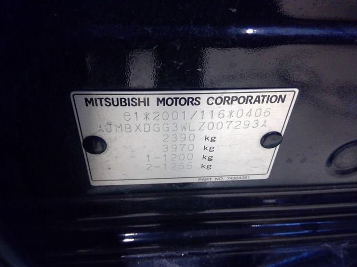 Photo 12 VIN: JMBXDGG3WLZ007293 - MITSUBISHI OUTLANDER 