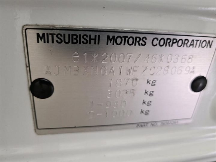 Photo 6 VIN: JMBXNGA1WFZC28069 - MITSUBISHI ASX 