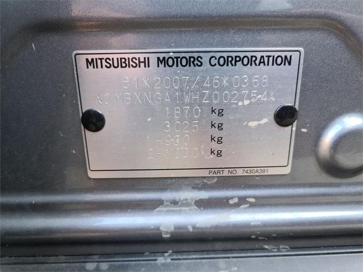 Photo 12 VIN: JMBXNGA1WHZ002754 - MITSUBISHI ASX 