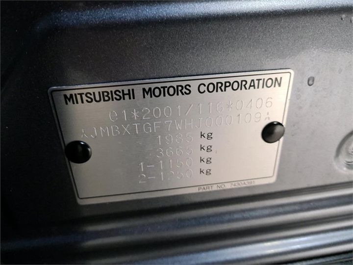 Photo 8 VIN: JMBXTGF7WHJ000109 - MITSUBISHI OUTLANDER 