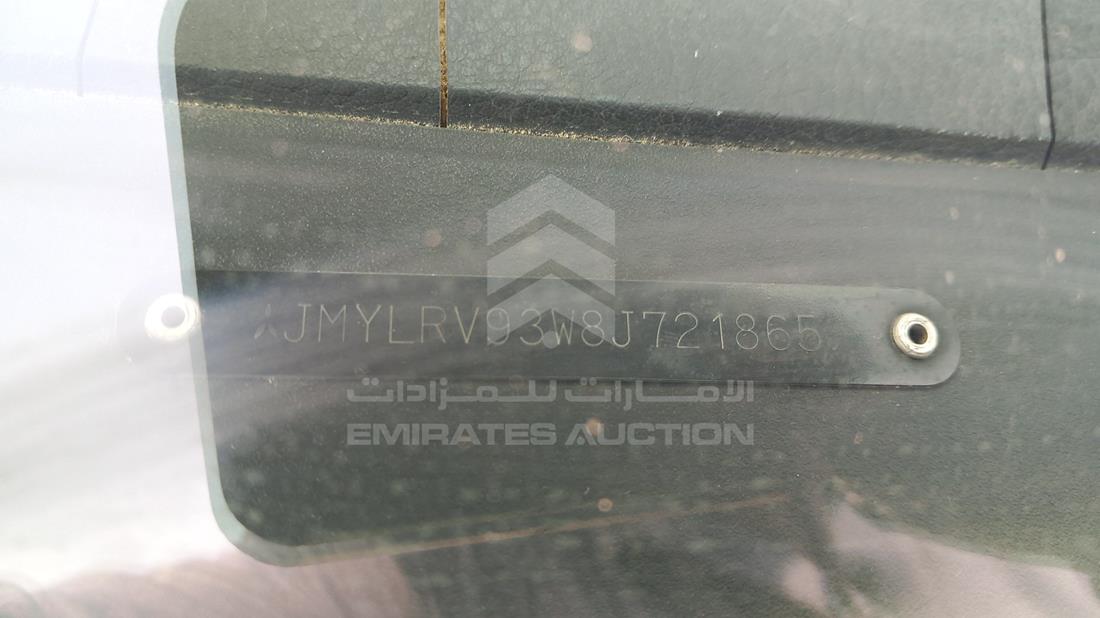 Photo 1 VIN: JMYLRV93W8J721865 - MITSUBISHI PAJERO 