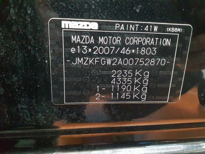 Photo 13 VIN: JMZKFGW2A00752870 - MAZDA CX-5 SKYACTIV-D 184 