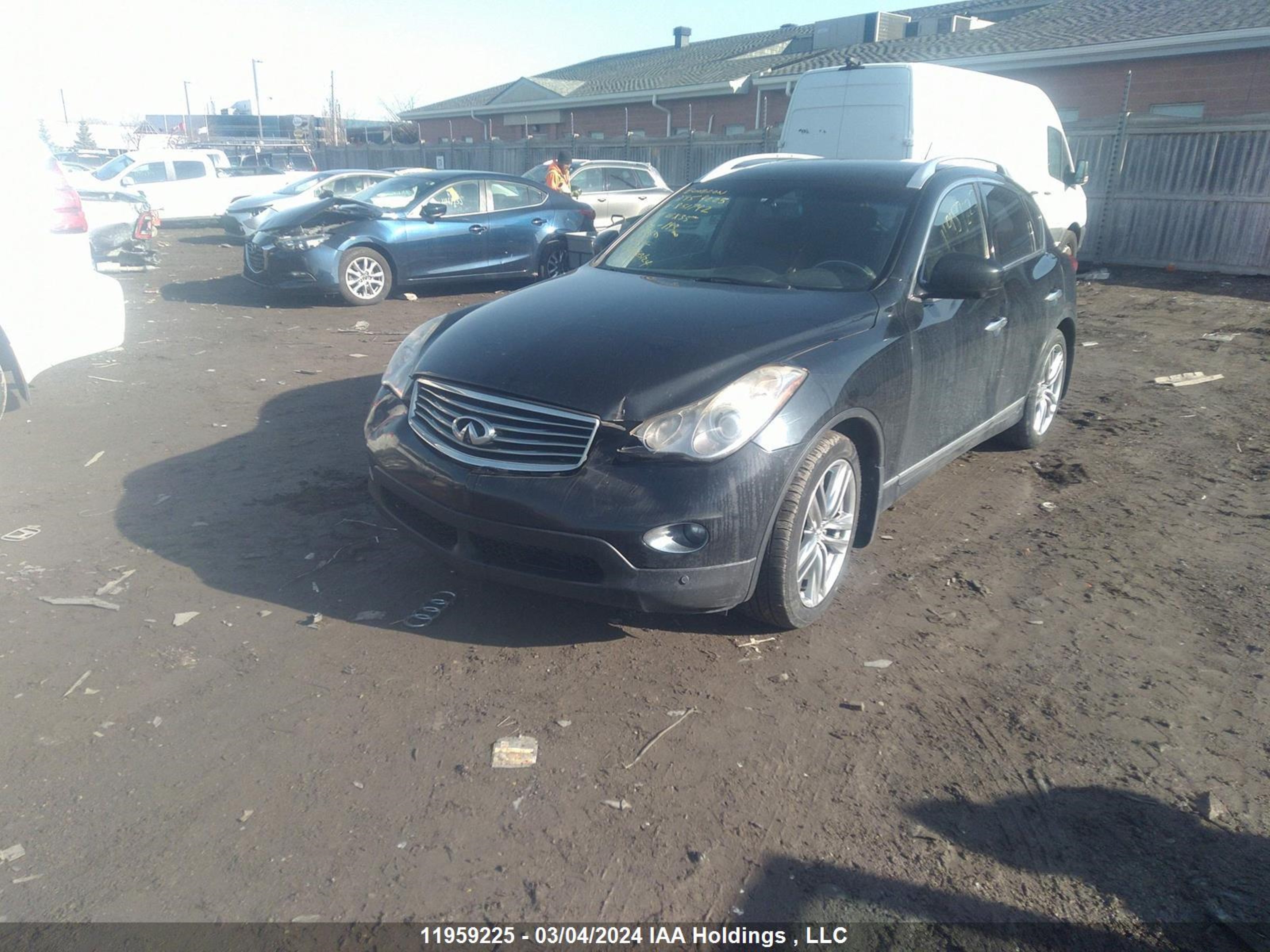 Photo 1 VIN: JN1AJ0HR1BM851792 - INFINITI EX 