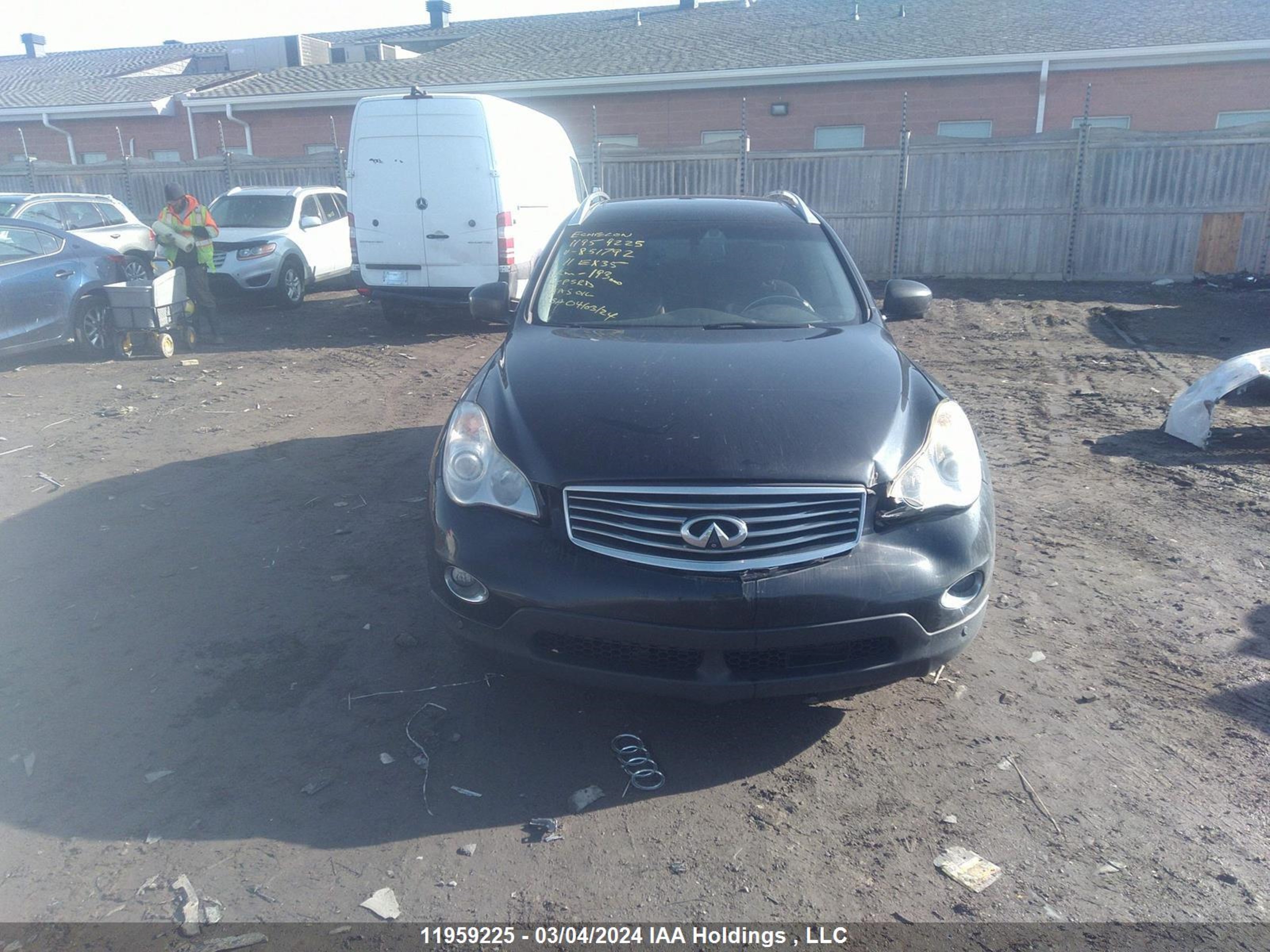 Photo 11 VIN: JN1AJ0HR1BM851792 - INFINITI EX 