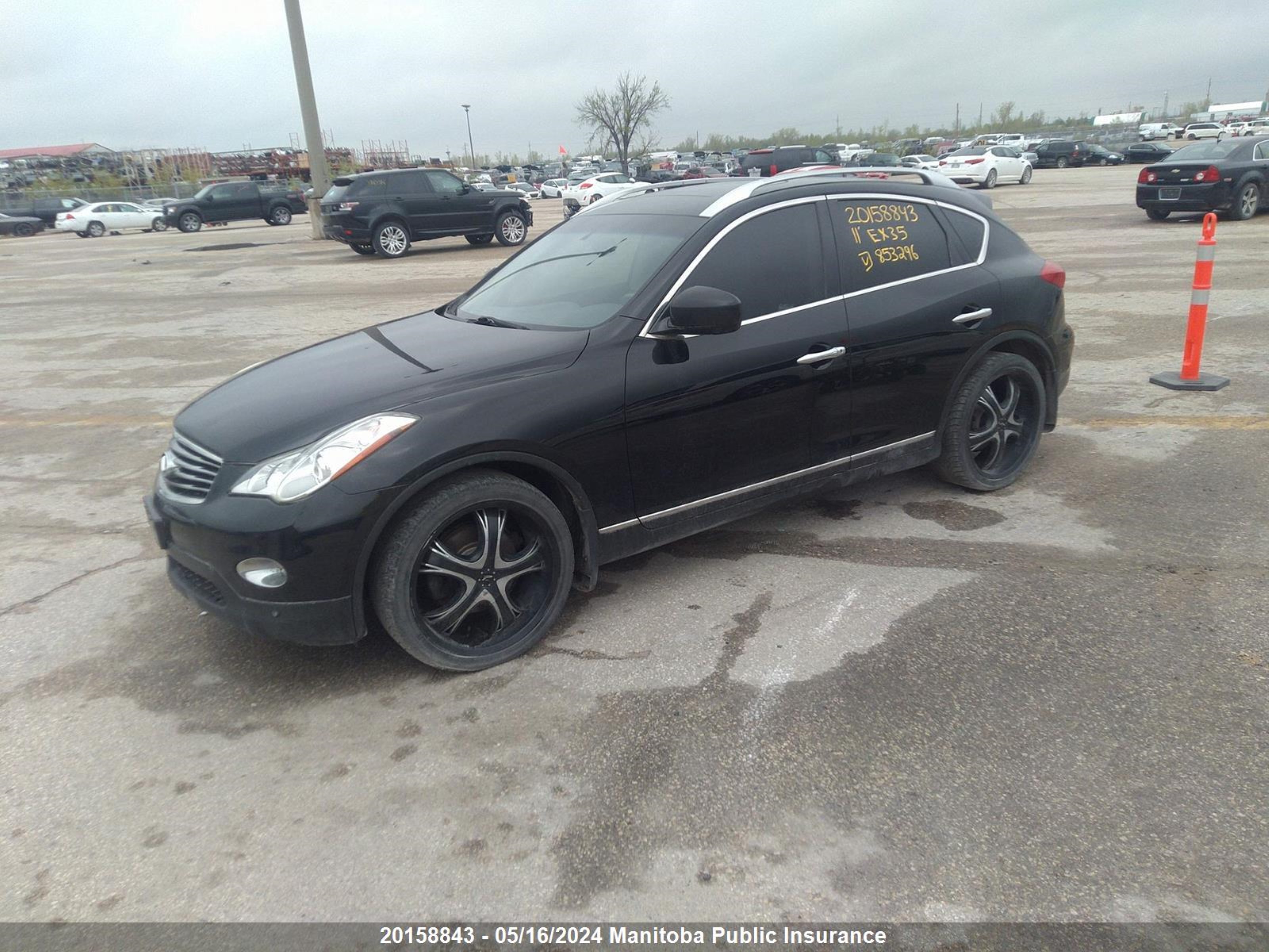 Photo 1 VIN: JN1AJ0HRXBM853296 - INFINITI EX 