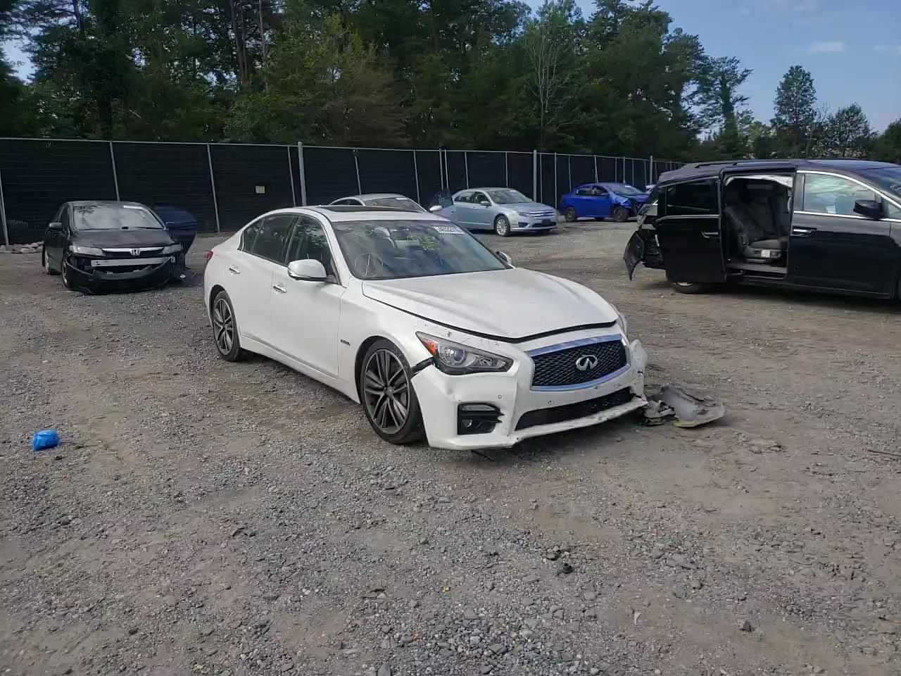 Photo 10 VIN: JN1AV7AP1EM691584 - INFINITI Q50 HYBRID 