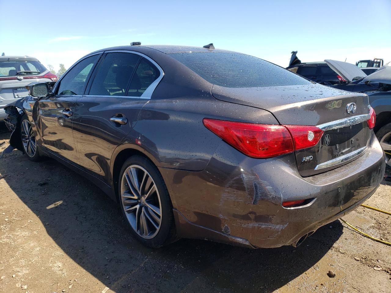 Photo 1 VIN: JN1AV7AR0EM700678 - INFINITI Q50 