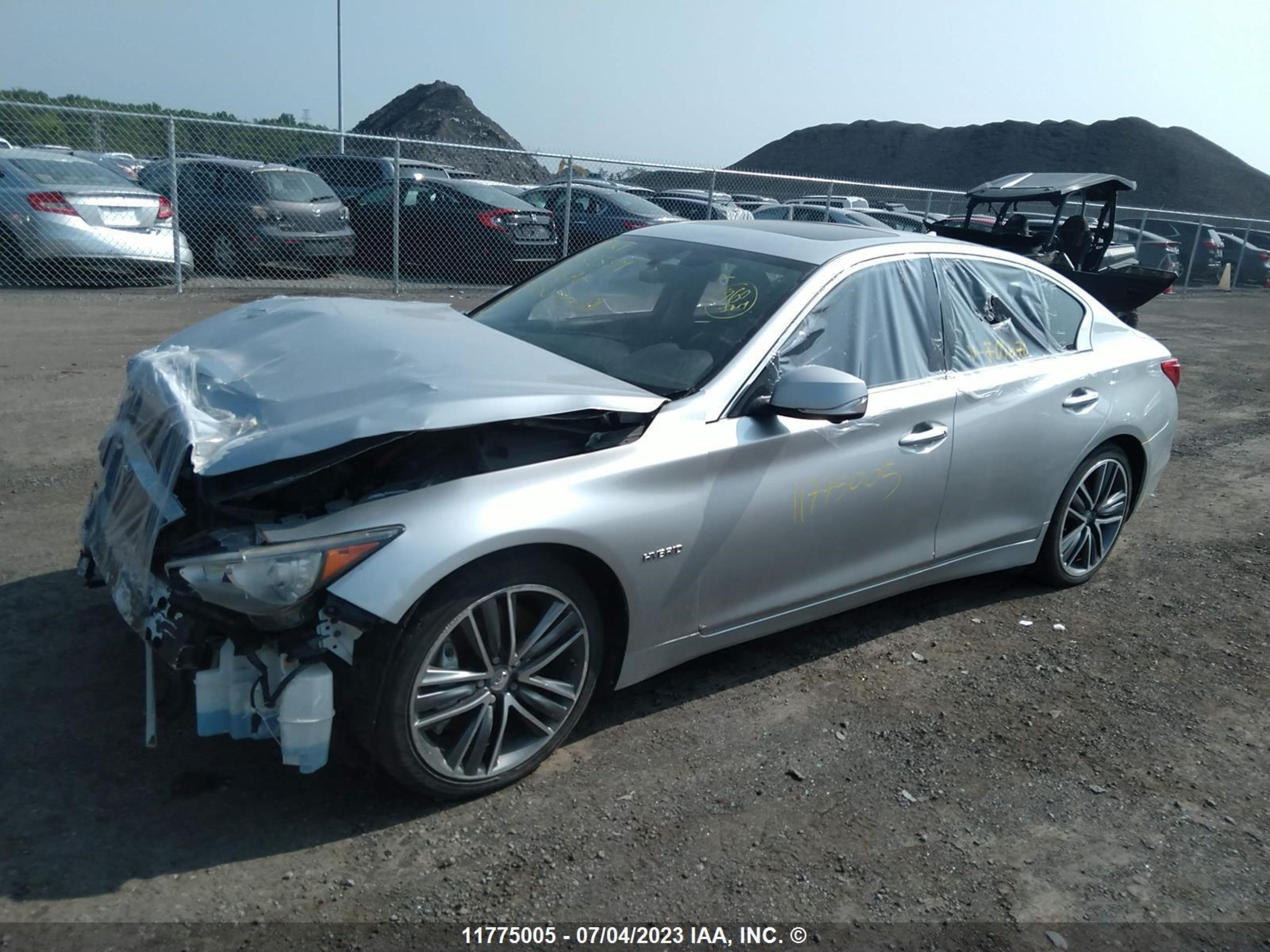 Photo 1 VIN: JN1AV7AR0EM701670 - INFINITI Q50 