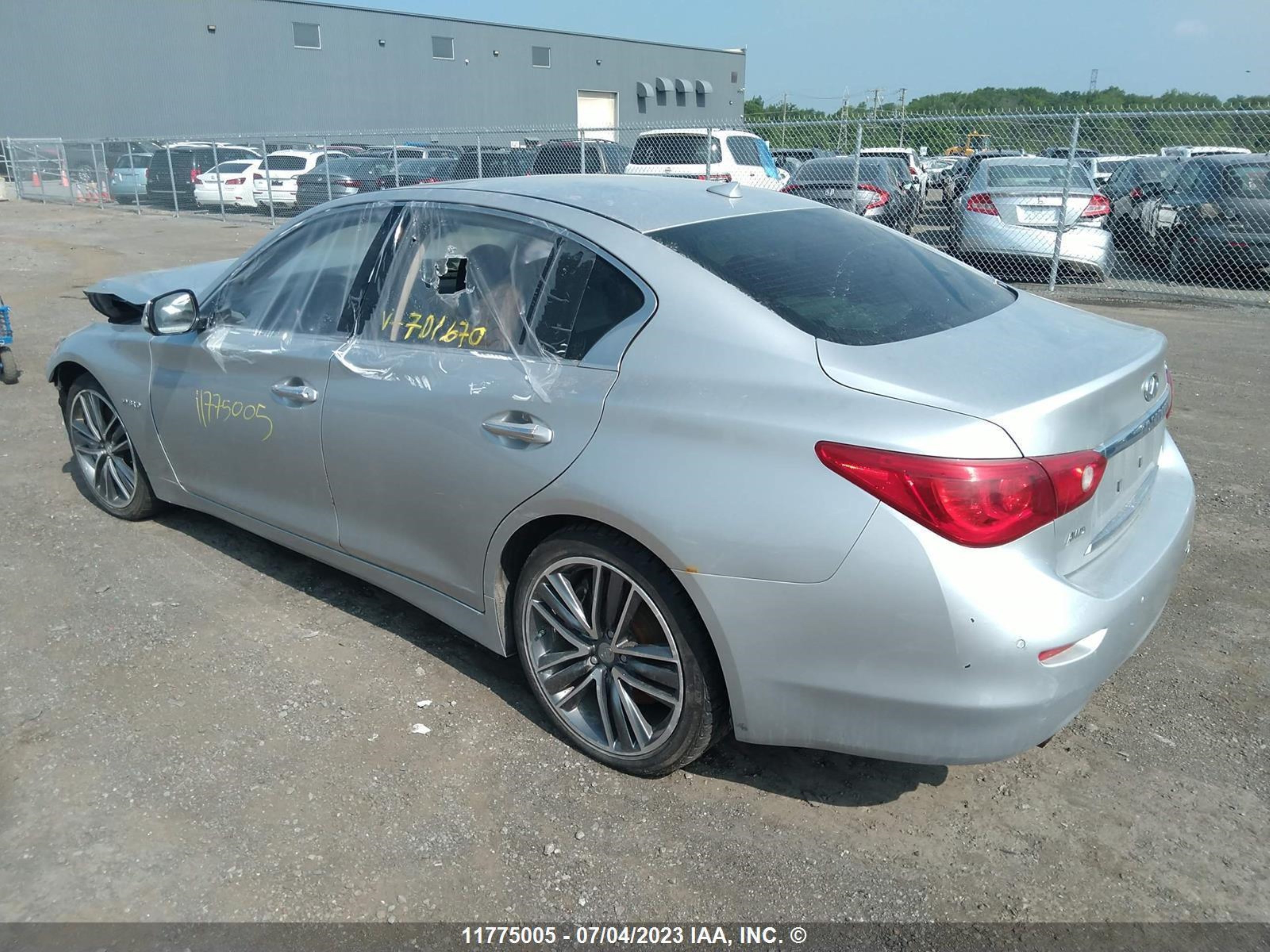 Photo 2 VIN: JN1AV7AR0EM701670 - INFINITI Q50 