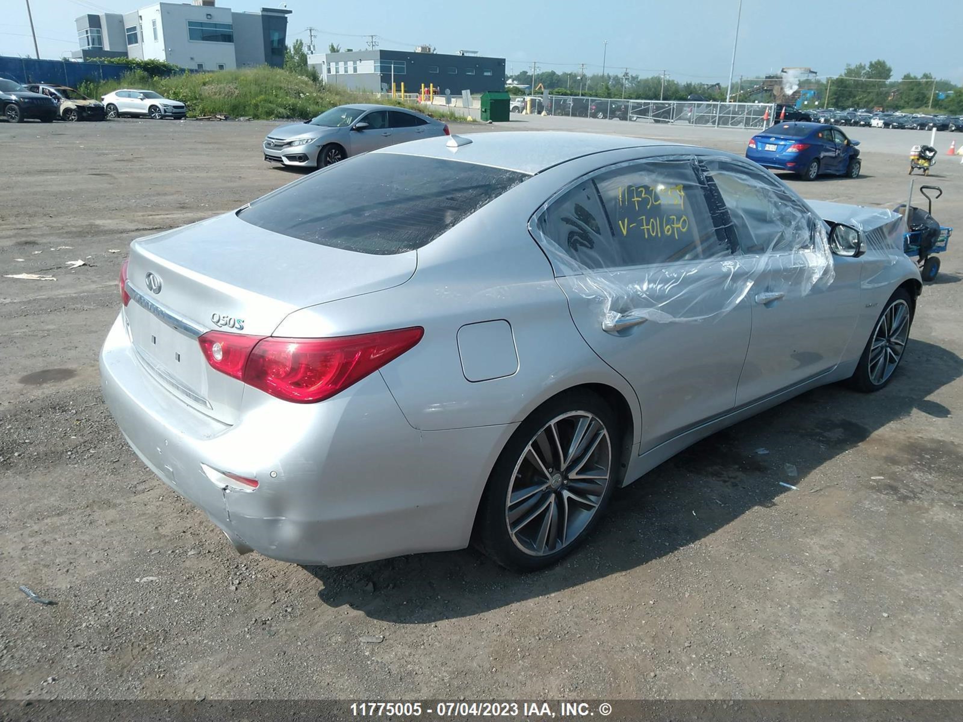 Photo 3 VIN: JN1AV7AR0EM701670 - INFINITI Q50 