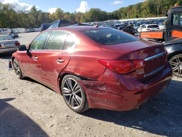 Photo 2 VIN: JN1AV7AR0EM701930 - INFINITI Q50 HYBRID 