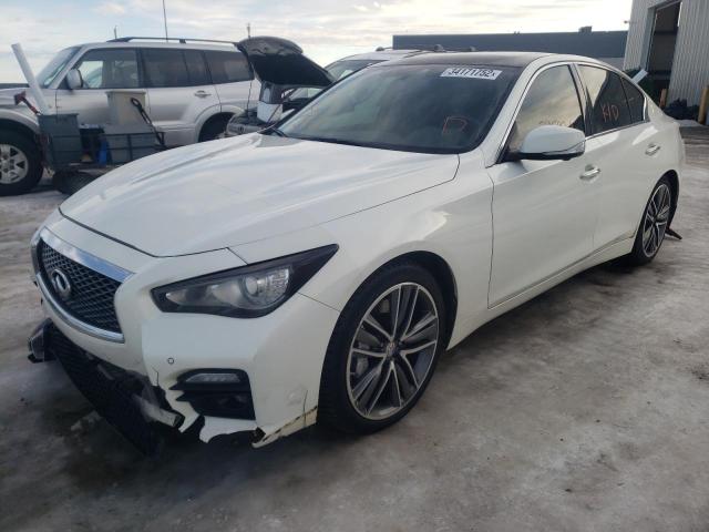 Photo 1 VIN: JN1AV7AR1EM702035 - INFINITI Q50 HYBRID 