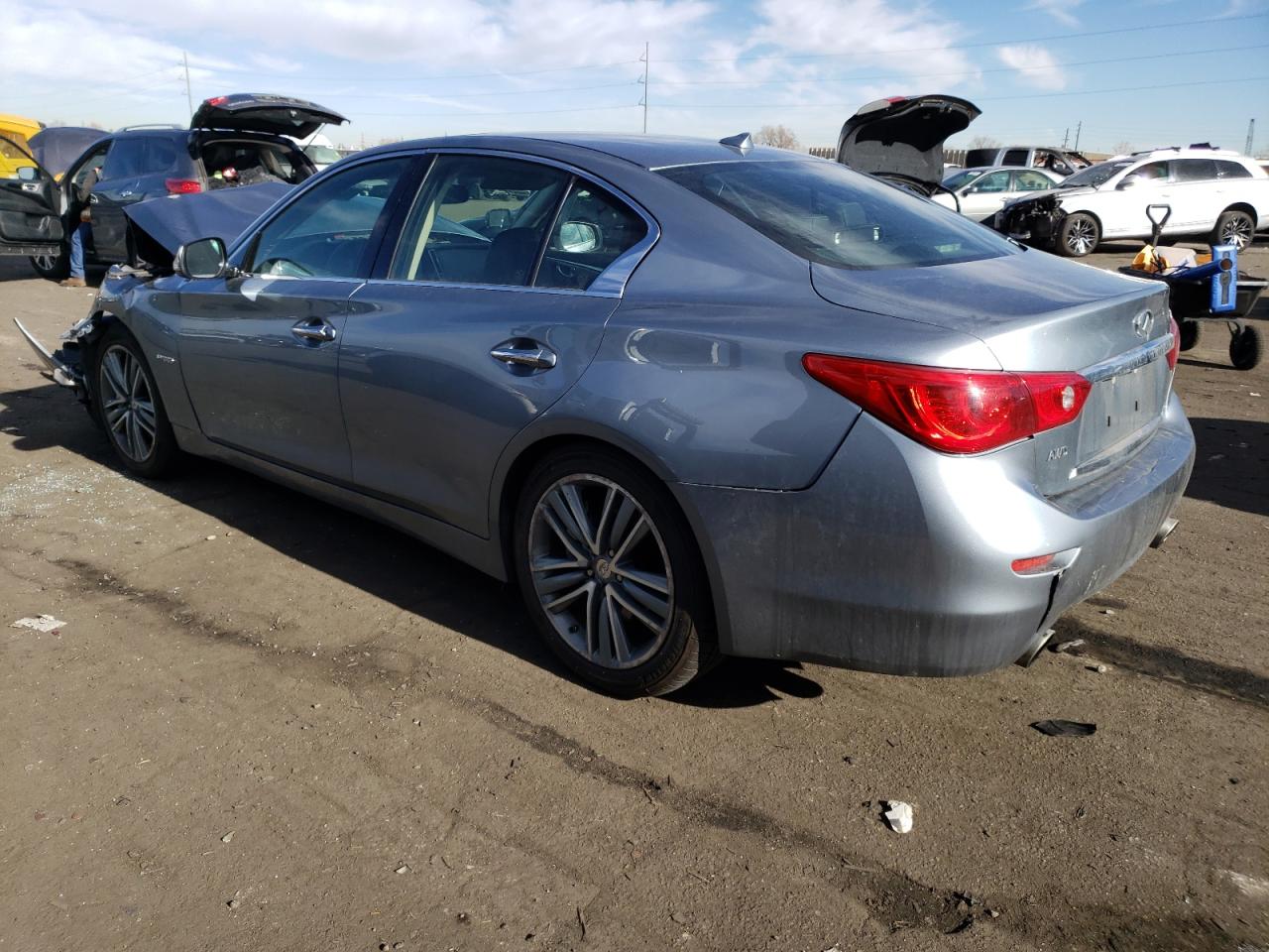 Photo 1 VIN: JN1AV7AR1EM702391 - INFINITI Q50 