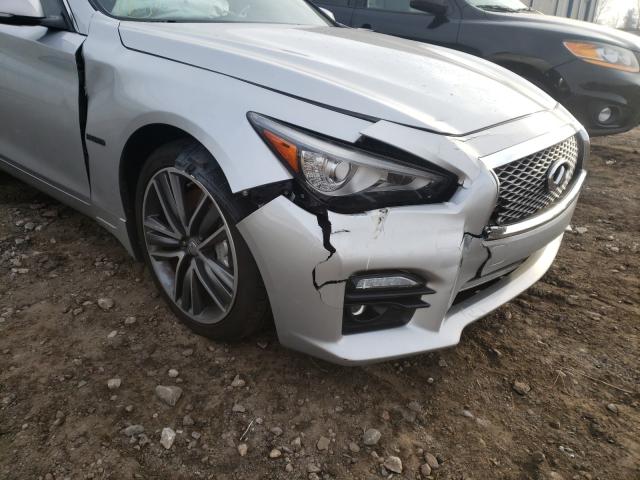 Photo 8 VIN: JN1AV7AR4EM700165 - INFINITI Q50 HYBRID 