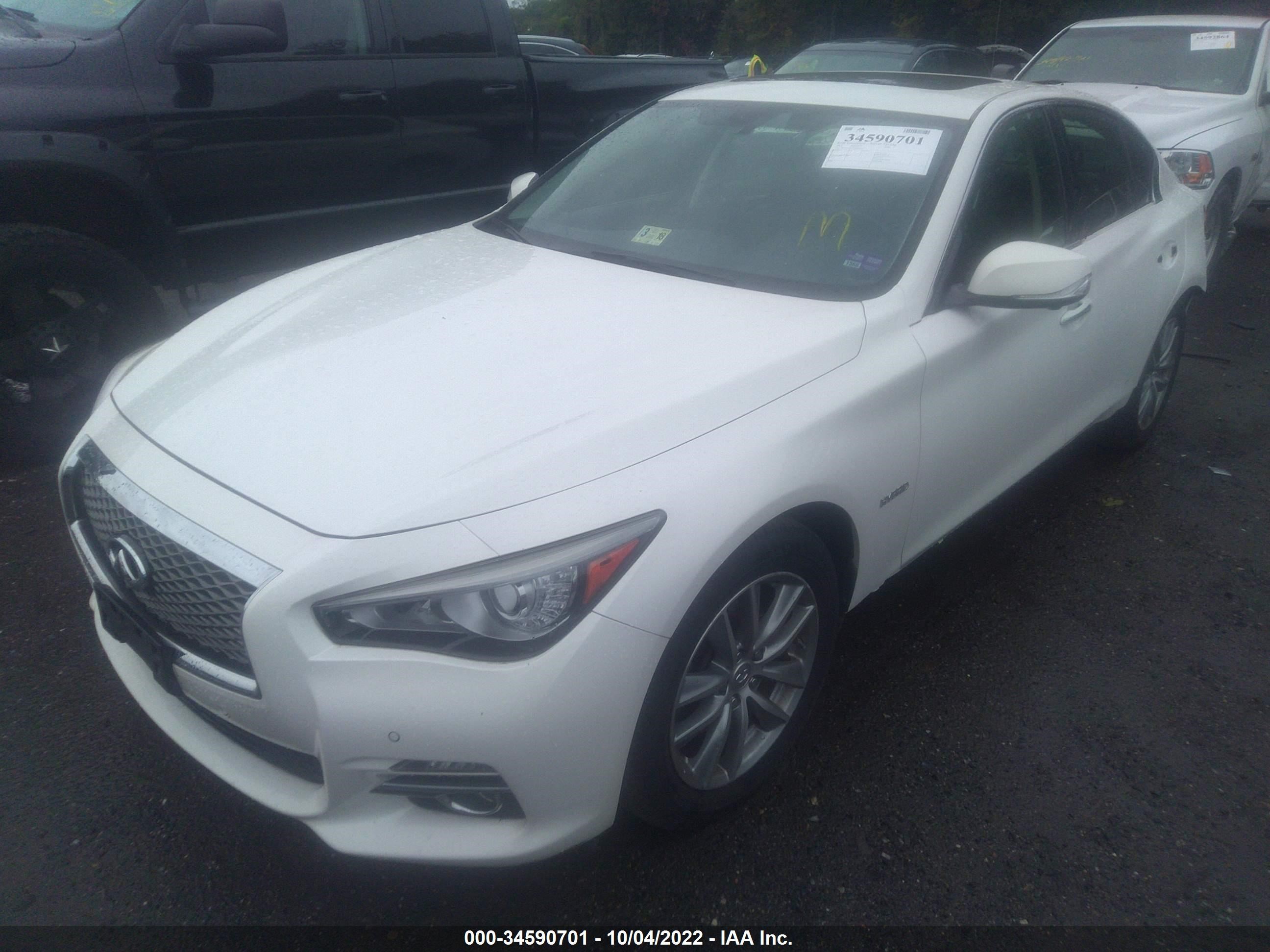 Photo 1 VIN: JN1AV7AR5EM701955 - INFINITI Q50 