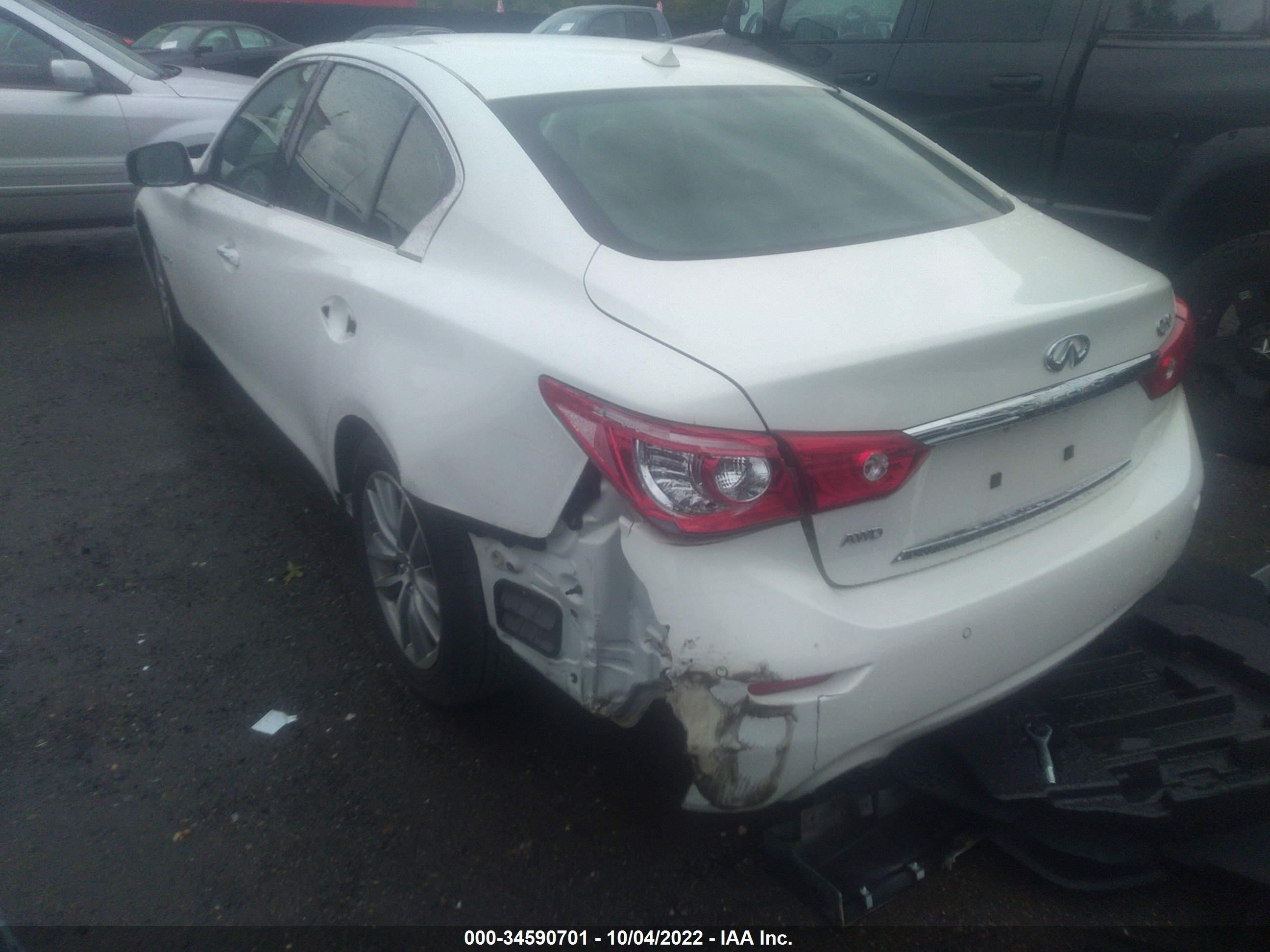 Photo 2 VIN: JN1AV7AR5EM701955 - INFINITI Q50 