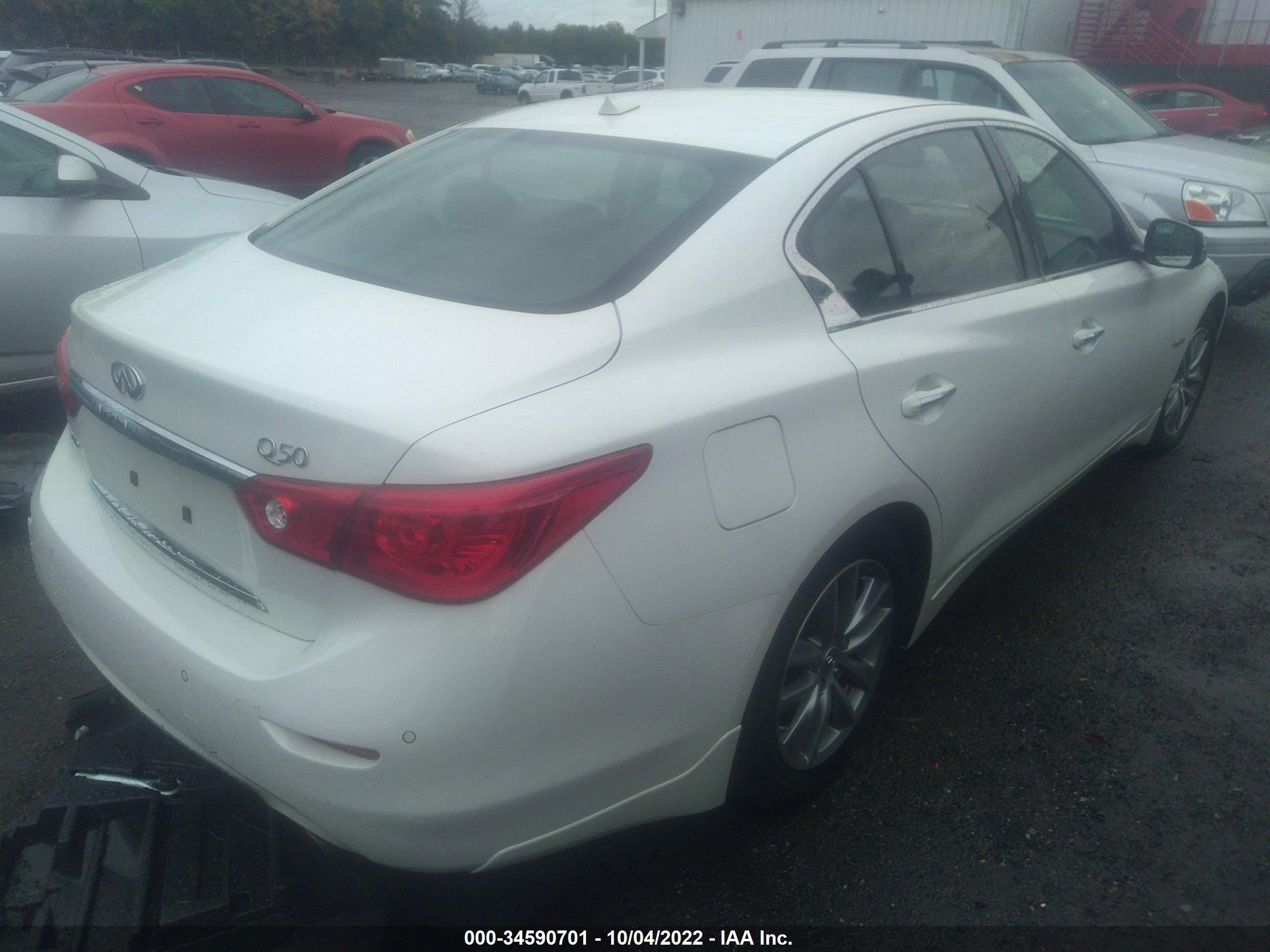 Photo 3 VIN: JN1AV7AR5EM701955 - INFINITI Q50 