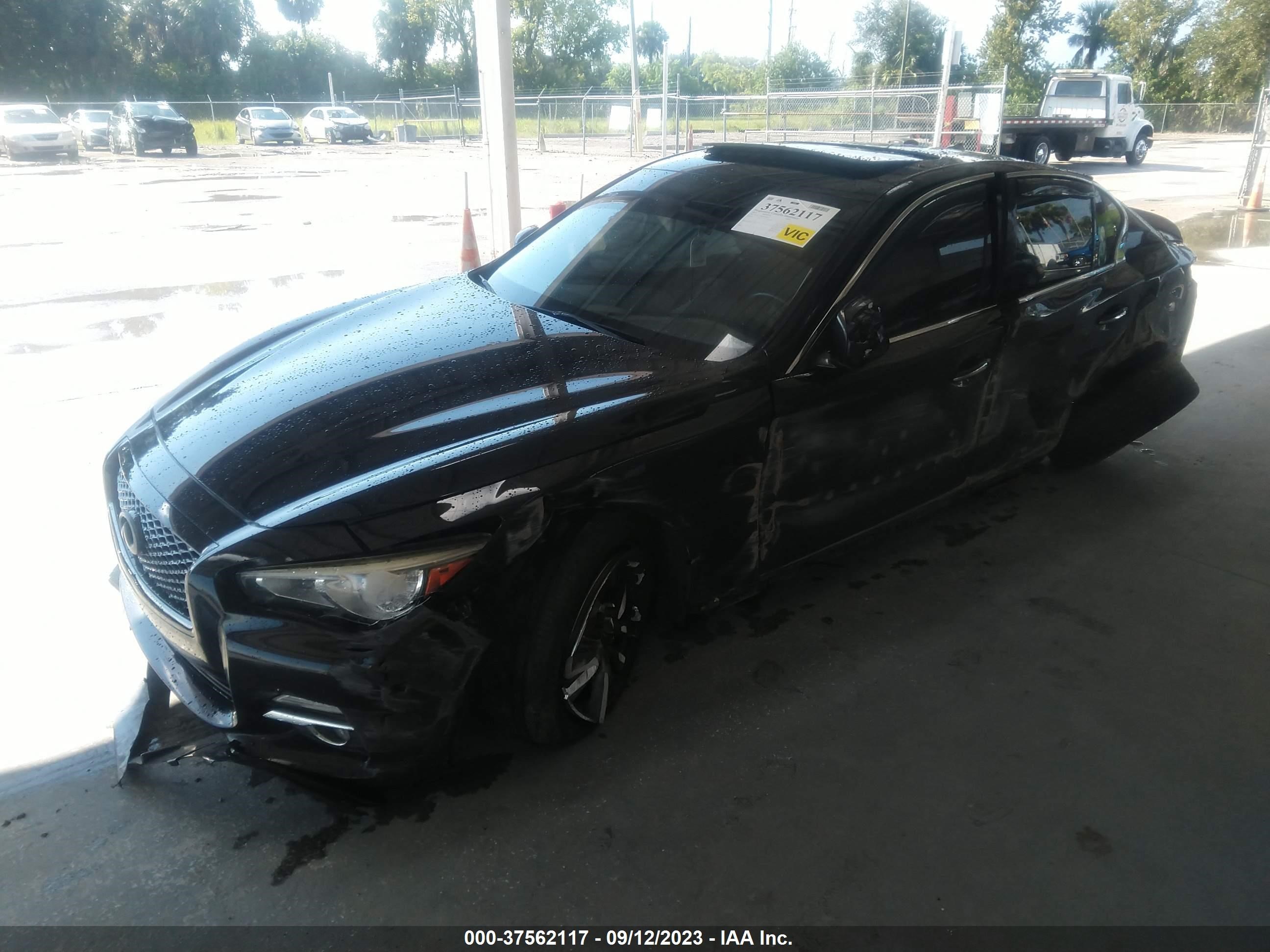 Photo 1 VIN: JN1AV7AR6EM702077 - INFINITI Q50 