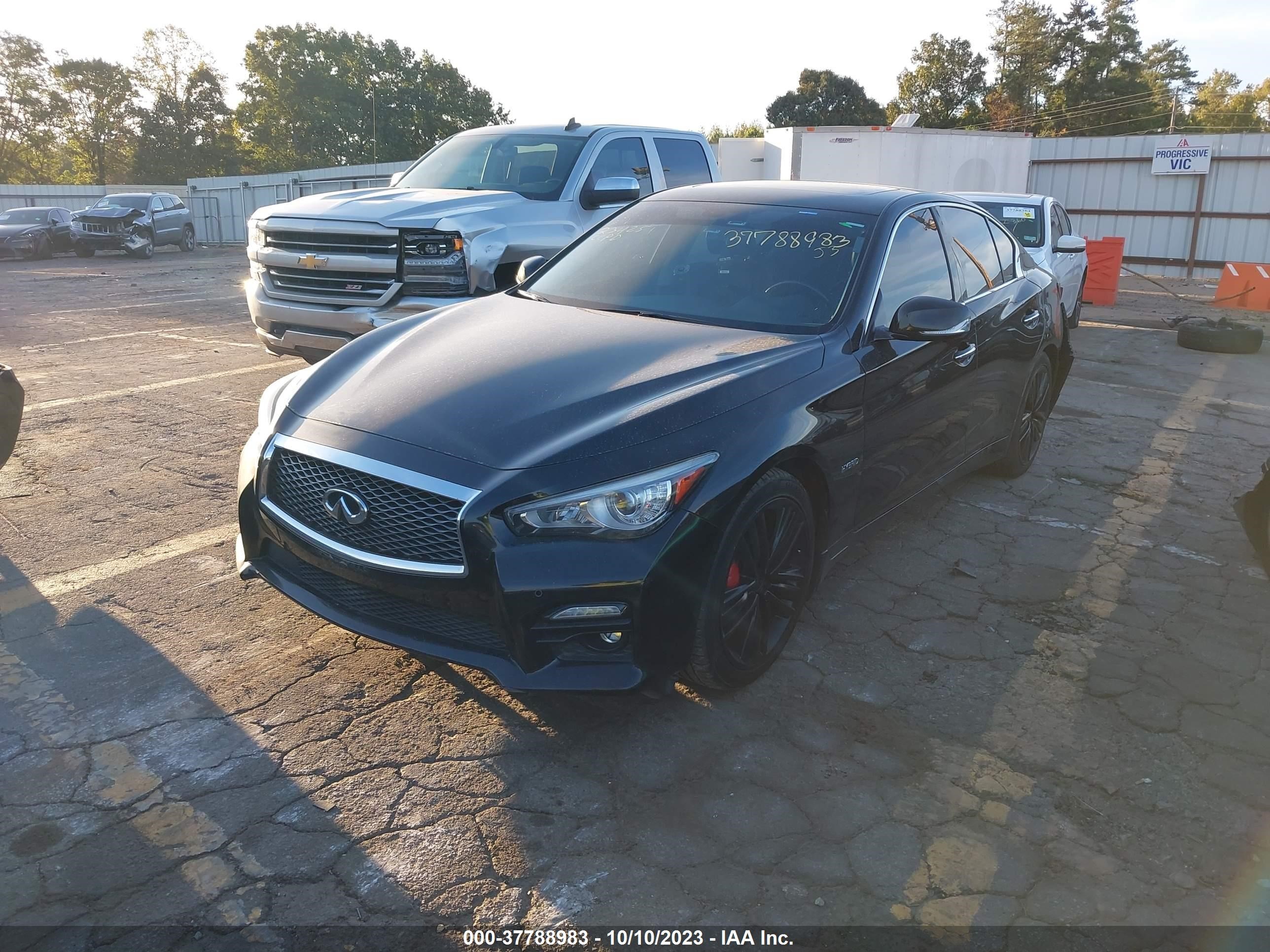 Photo 1 VIN: JN1AV7AR7EM703304 - INFINITI Q50 