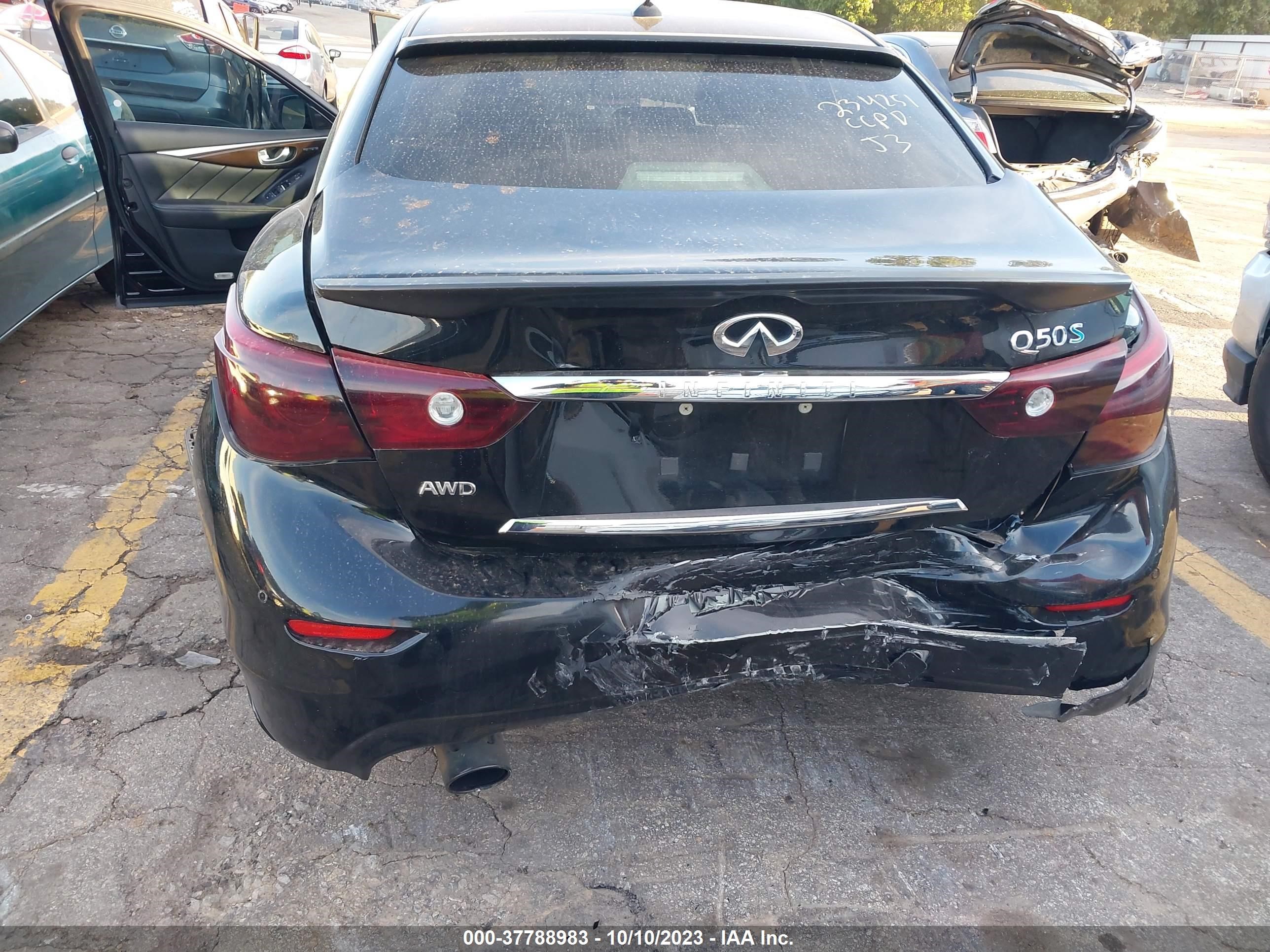 Photo 5 VIN: JN1AV7AR7EM703304 - INFINITI Q50 