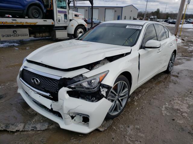 Photo 1 VIN: JN1AV7AR8EM701397 - INFINITI Q50 HYBRID 