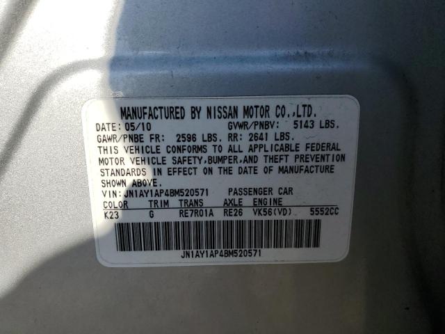 Photo 12 VIN: JN1AY1AP4BM520571 - INFINITI M56 