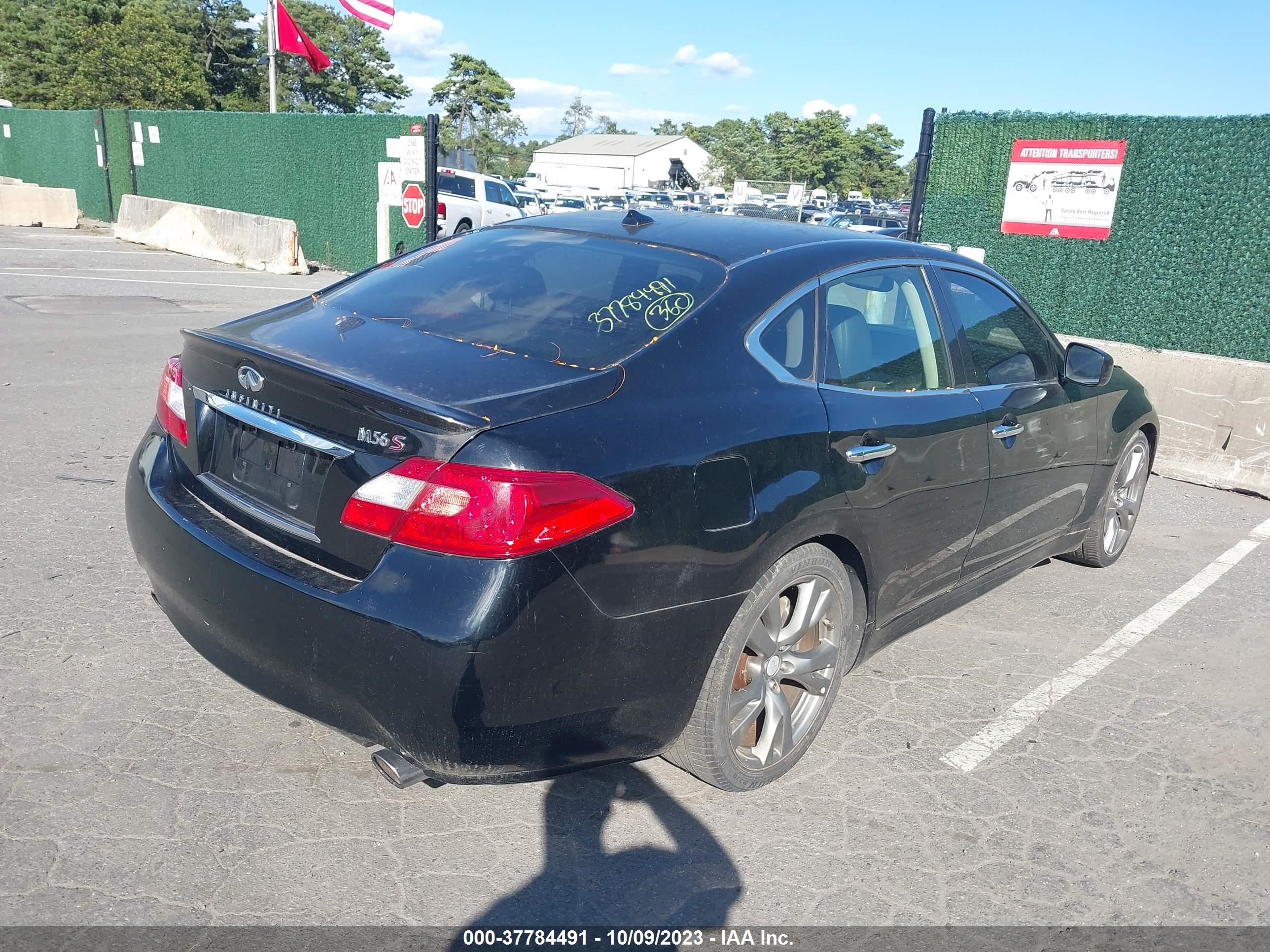 Photo 3 VIN: JN1AY1AP9BM520243 - INFINITI M 