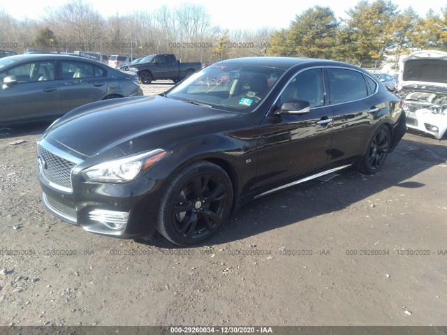 Photo 1 VIN: JN1AY1PP9FM170190 - INFINITI Q70L 