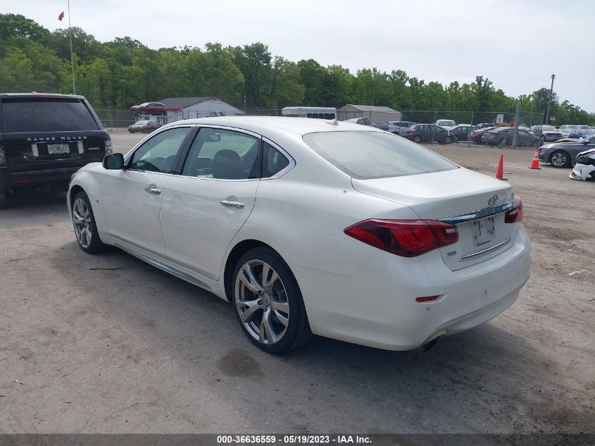 Photo 2 VIN: JN1AY1PRXKM655014 - INFINITI Q70 