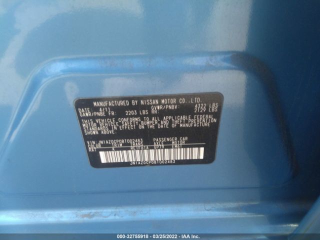 Photo 8 VIN: JN1AZ0CP0BT002483 - NISSAN LEAF 