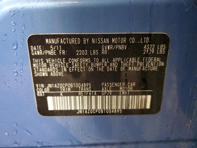 Photo 11 VIN: JN1AZ0CP0BT004895 - NISSAN LEAF SV 