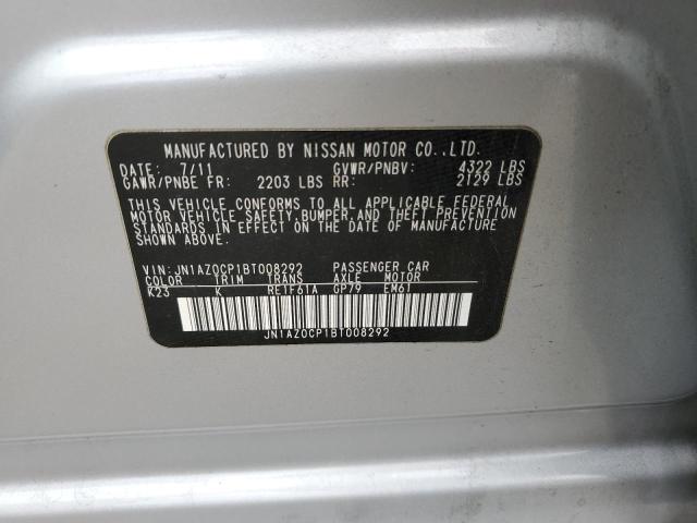 Photo 9 VIN: JN1AZ0CP1BT008292 - NISSAN LEAF SV 