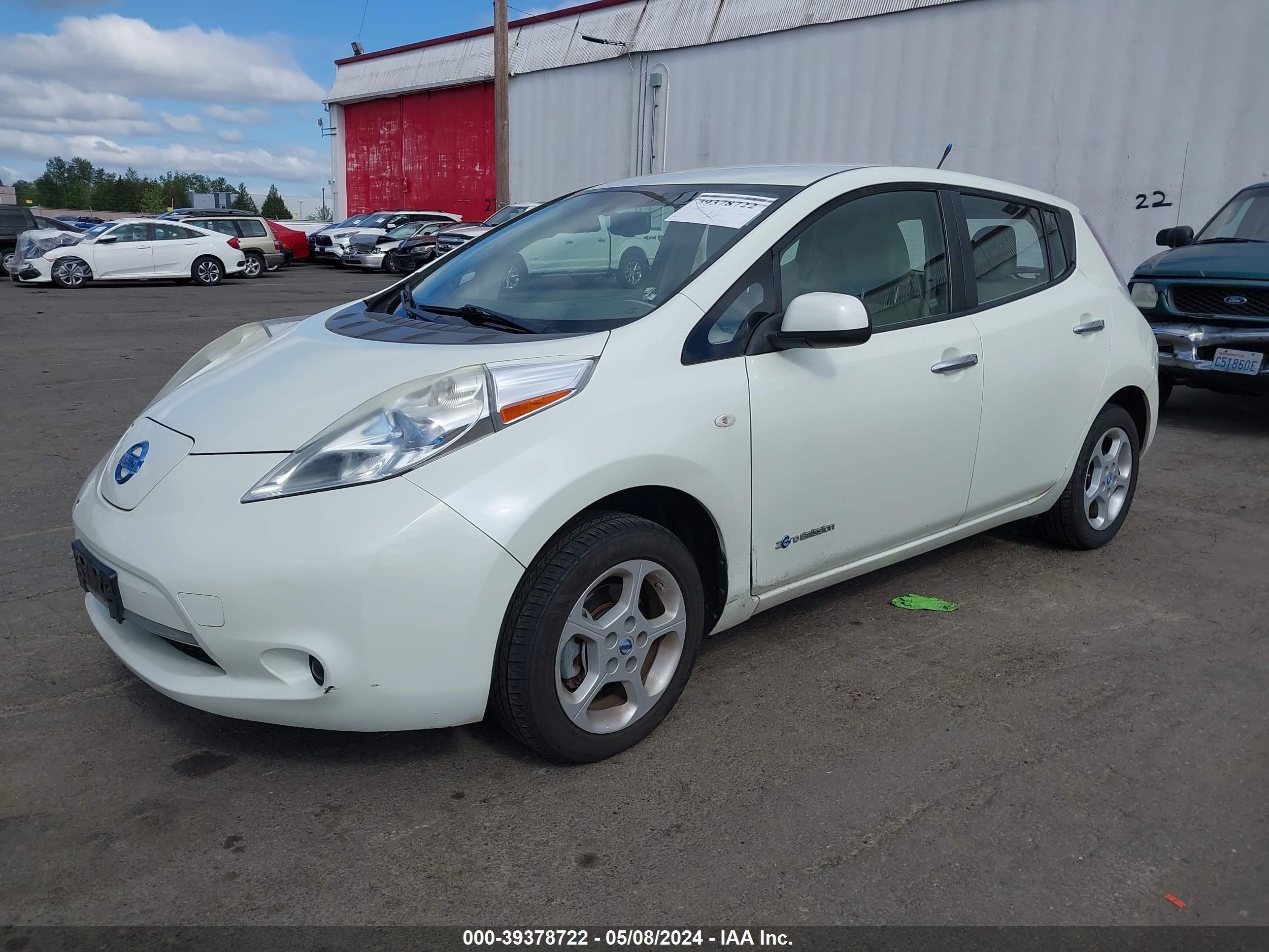 Photo 1 VIN: JN1AZ0CP1BT008566 - NISSAN LEAF 