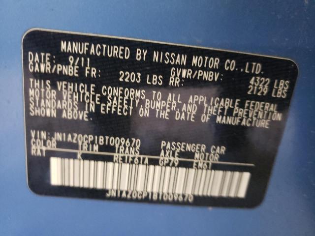 Photo 9 VIN: JN1AZ0CP1BT009670 - NISSAN LEAF SV 