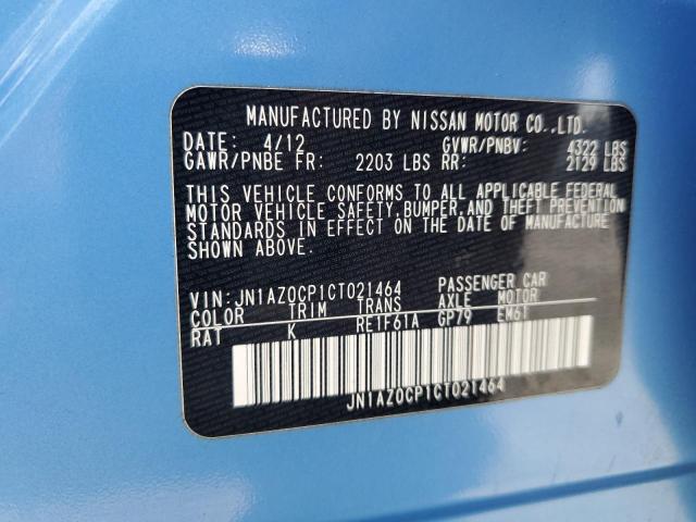 Photo 11 VIN: JN1AZ0CP1CT021464 - NISSAN LEAF 