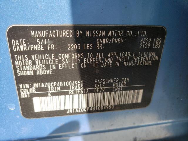 Photo 9 VIN: JN1AZ0CP4BT004950 - NISSAN LEAF SV 