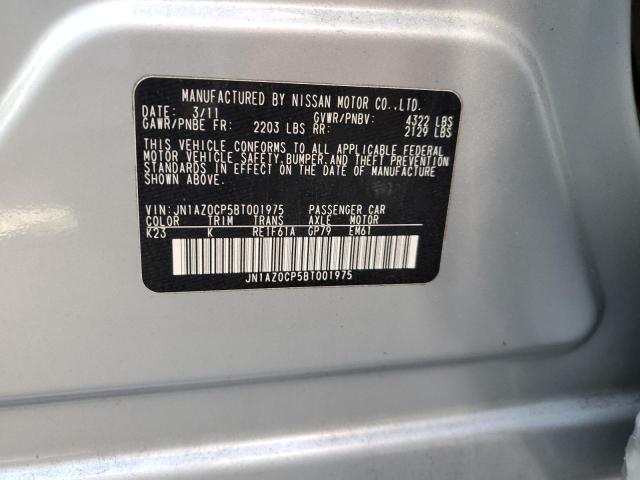 Photo 11 VIN: JN1AZ0CP5BT001975 - NISSAN LEAF SV 