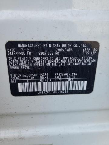 Photo 12 VIN: JN1AZ0CP5CT025355 - NISSAN LEAF 