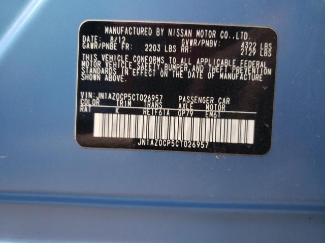 Photo 11 VIN: JN1AZ0CP5CT026957 - NISSAN LEAF 