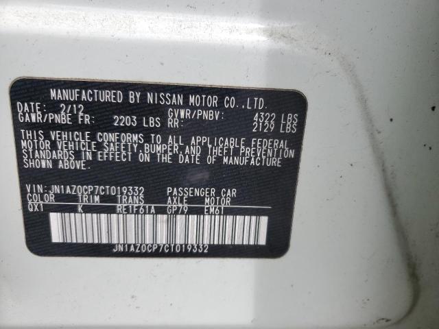 Photo 11 VIN: JN1AZ0CP7CT019332 - NISSAN LEAF 