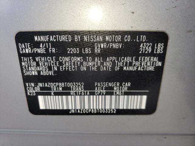 Photo 9 VIN: JN1AZ0CP8BT003252 - NISSAN LEAF SV 