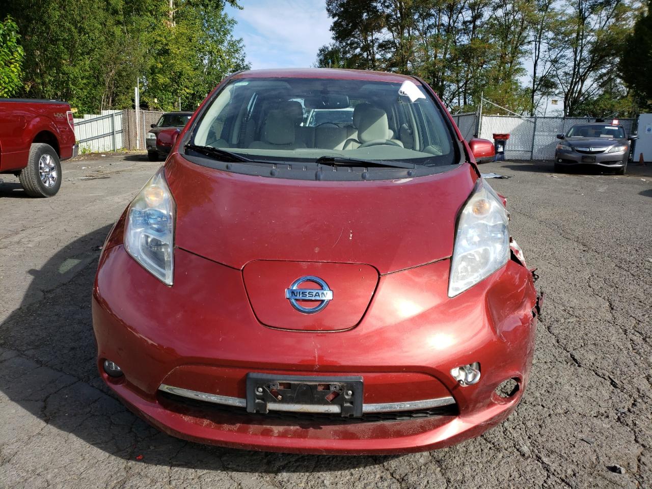 Photo 4 VIN: JN1AZ0CP8CT016648 - NISSAN LEAF 