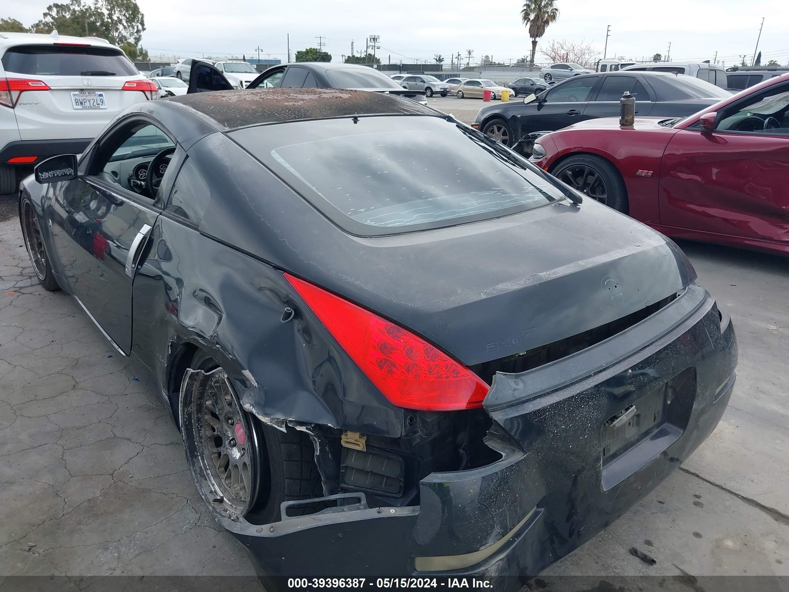 Photo 5 VIN: JN1AZ34D16M308419 - NISSAN 350Z 