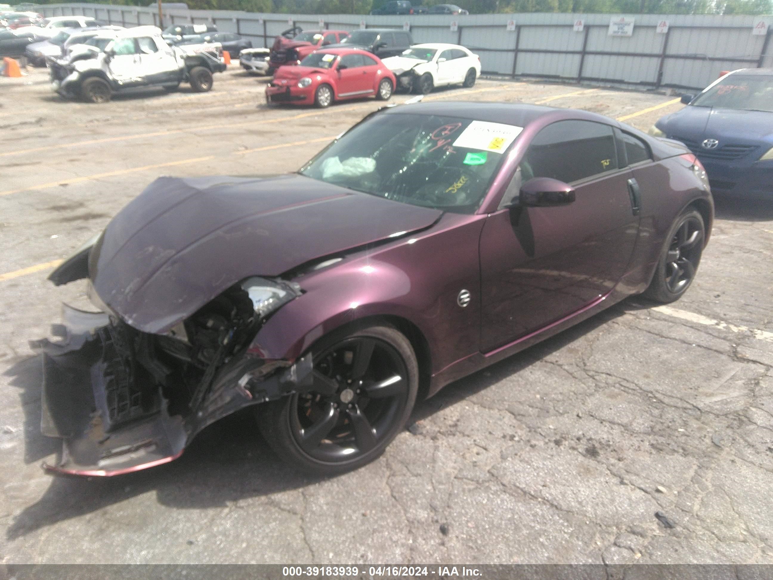 Photo 1 VIN: JN1AZ34D16M331554 - NISSAN 350Z 