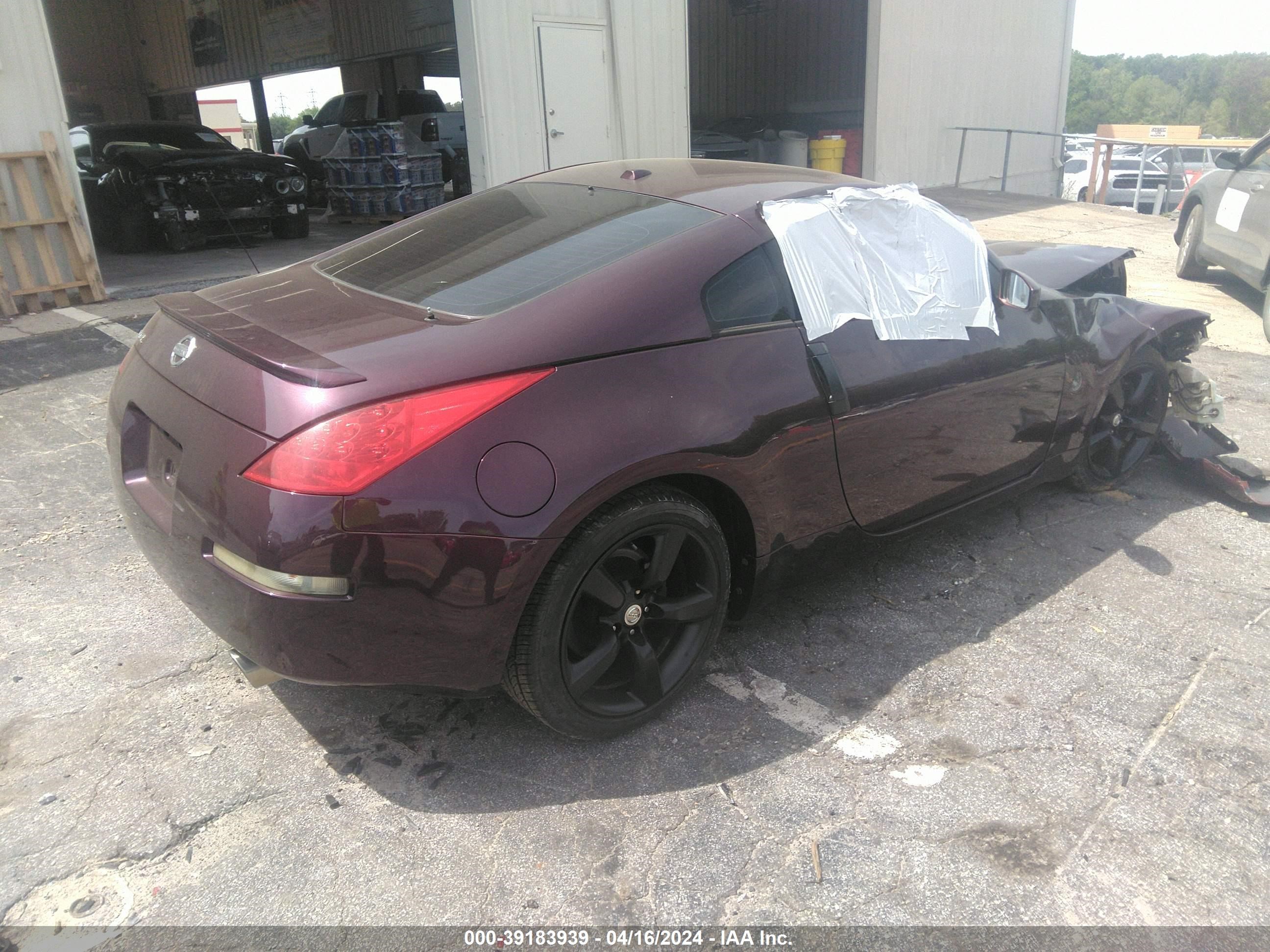 Photo 3 VIN: JN1AZ34D16M331554 - NISSAN 350Z 