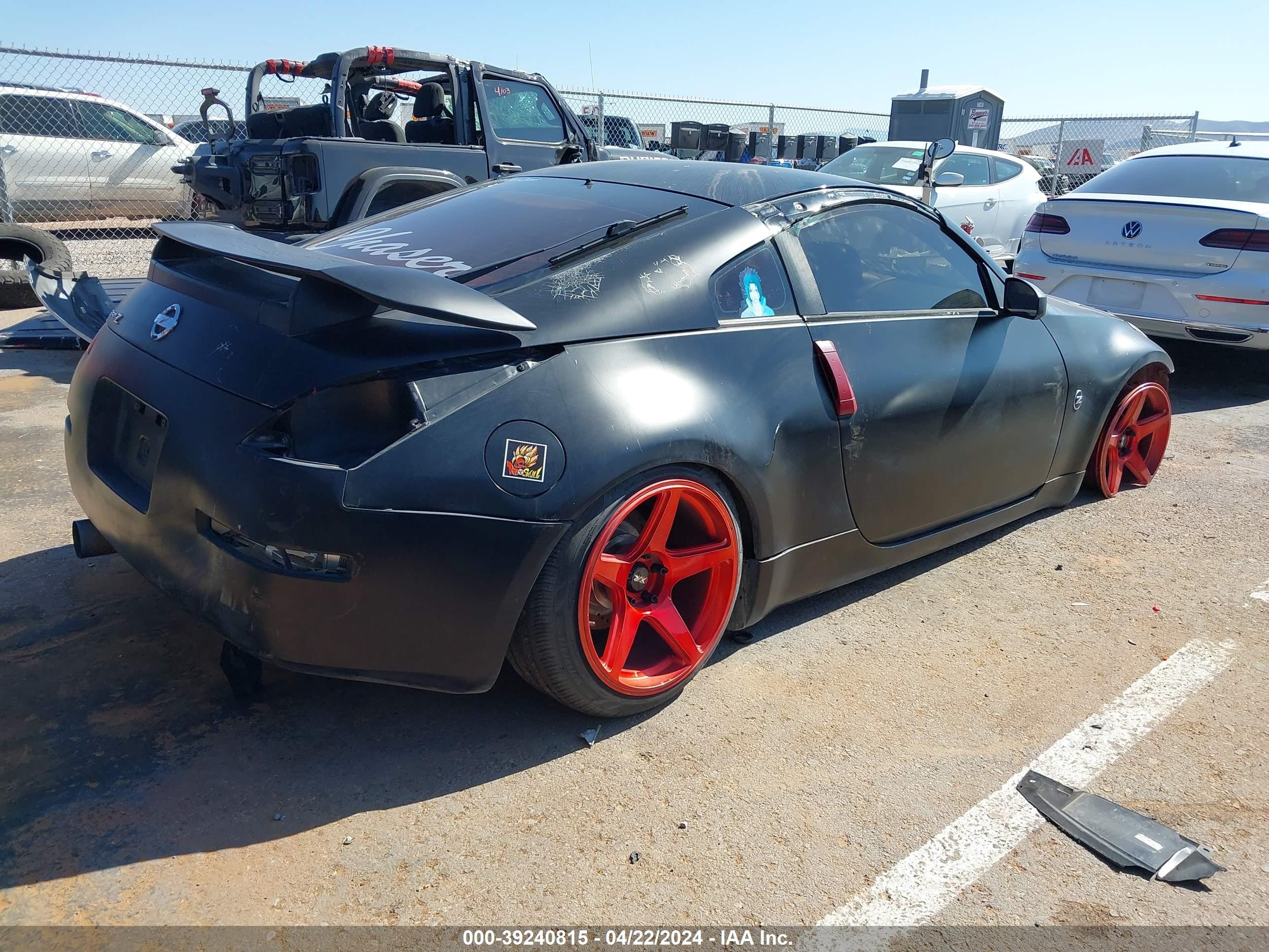 Photo 3 VIN: JN1AZ34D56M308052 - NISSAN 350Z 