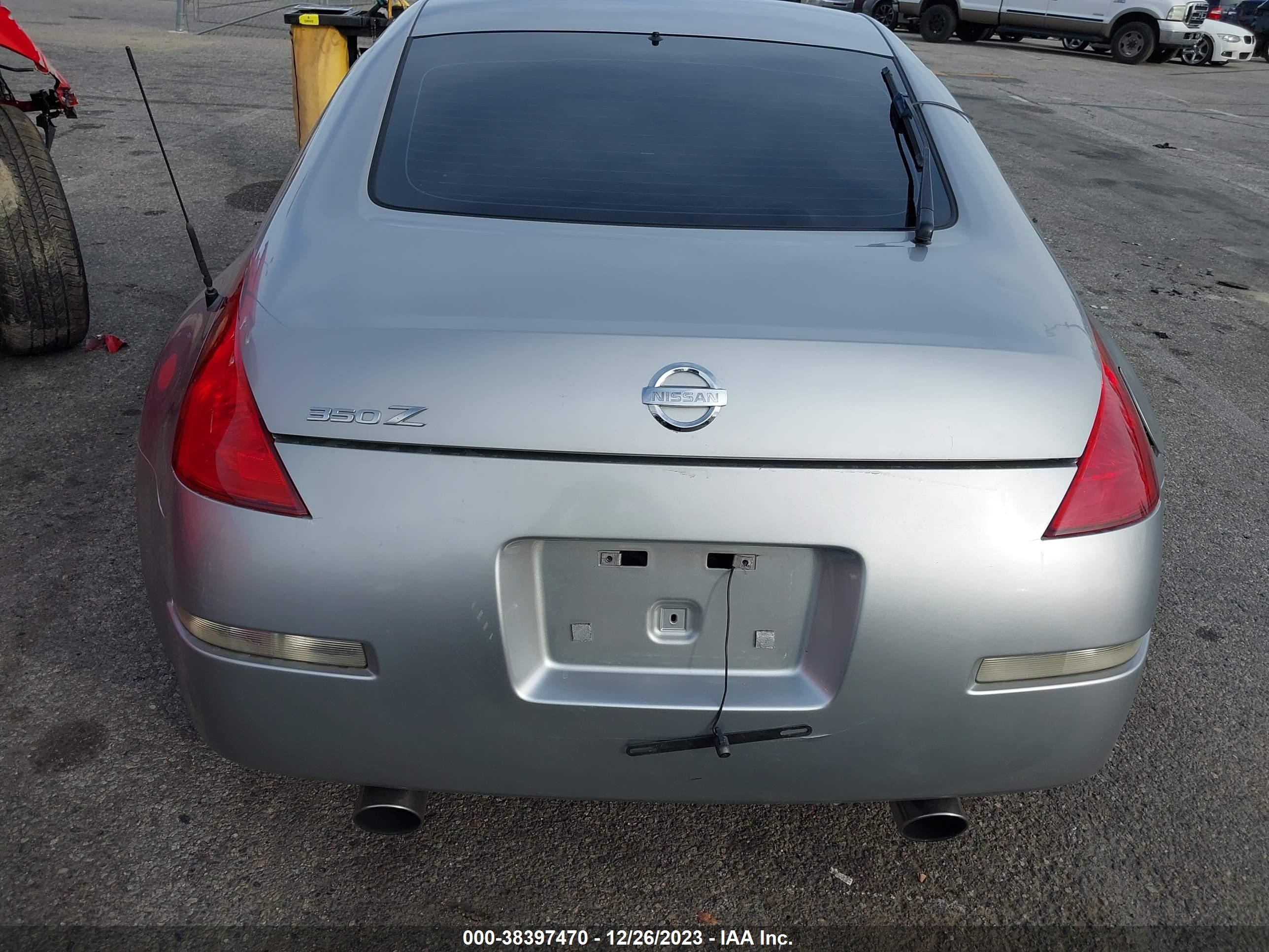 Photo 15 VIN: JN1AZ34D75M609968 - NISSAN 350Z 