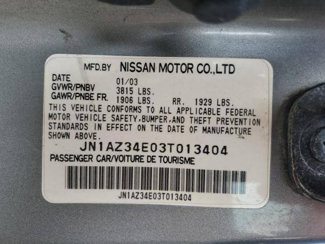 Photo 12 VIN: JN1AZ34E03T013404 - NISSAN 350Z COUPE 