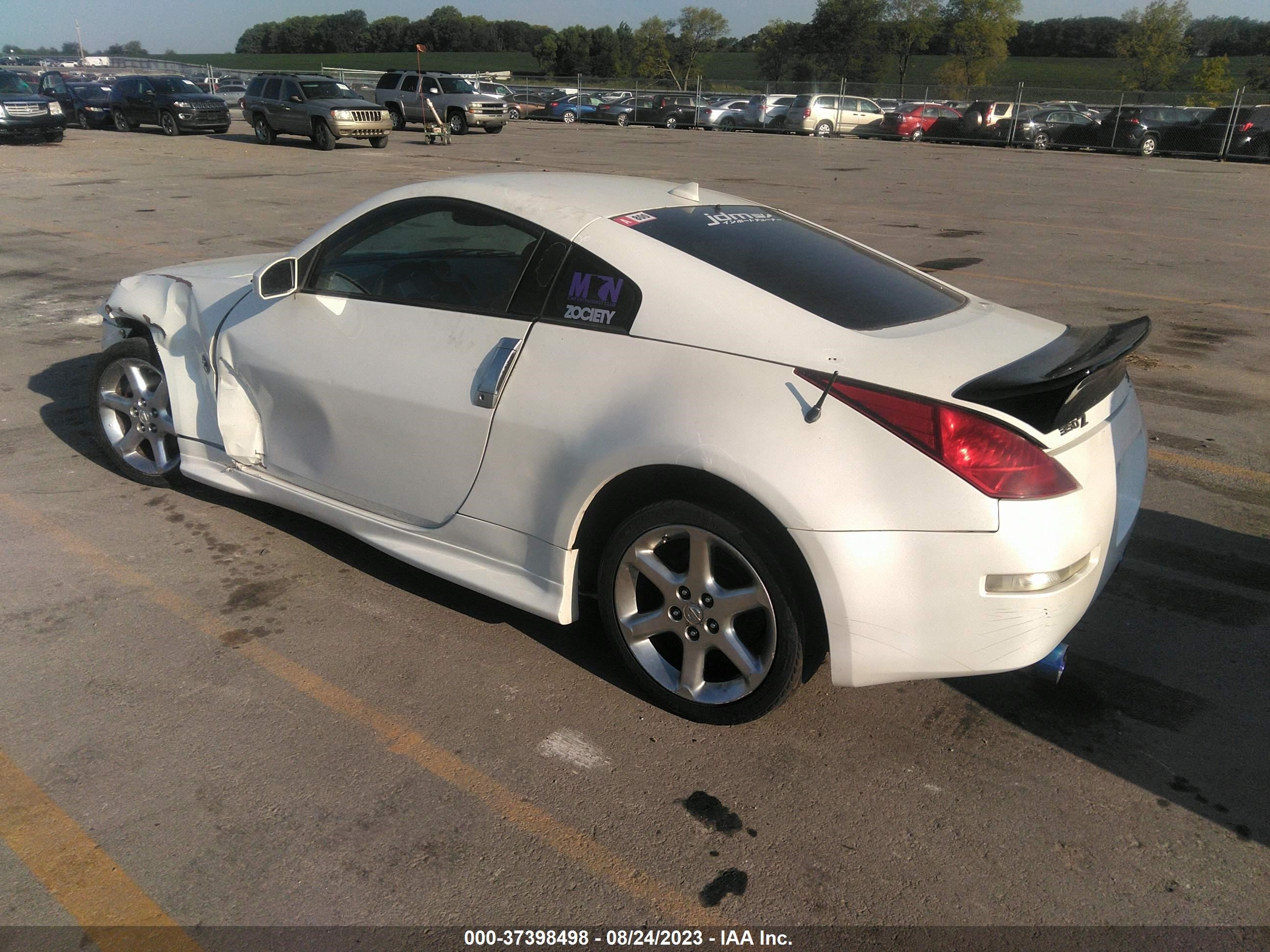 Photo 2 VIN: JN1AZ34E13T004467 - NISSAN 350Z 