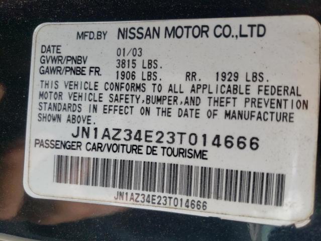 Photo 11 VIN: JN1AZ34E23T014666 - NISSAN 350Z 